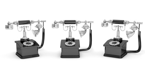 Retro Phone. Vintage Telephones