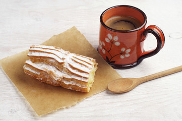 Coffee and delicious cake
