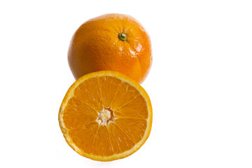 Half of the orange