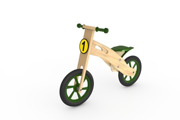 Wooden bike - toy