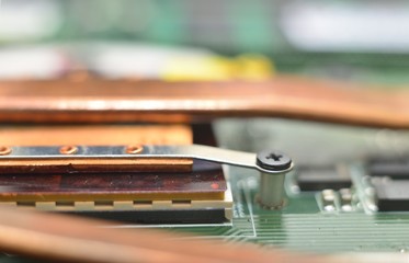 mounting radiator for cpu