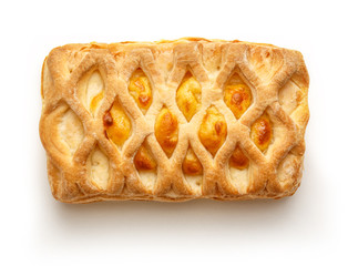Fresh bun with cheese