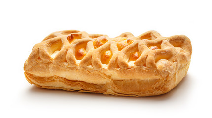 Fresh bun with cheese
