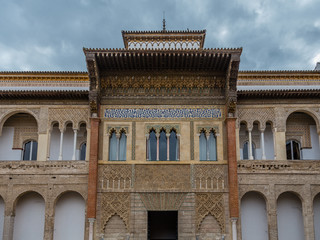 Fototapeta na wymiar Alcázar de Sevilla