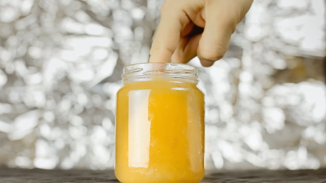 Finger in honey metaphor
