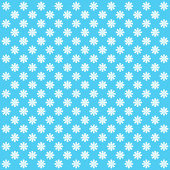 Blue Flower pattern for design.