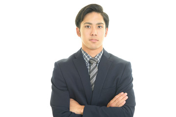 笑顔のビジネスマン