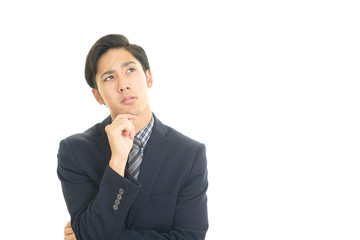 考える男性