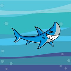 Smile Shark Character