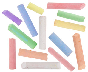colored chalk
