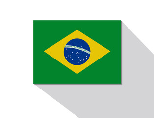brazil long shadow flag