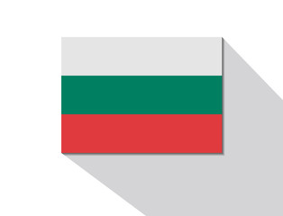 bulgaria long shadow flag