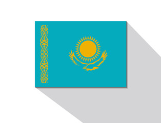 kazakhstan long shadow flag