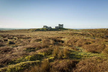 Ruins of Rothley Castle, Northumberland, England.