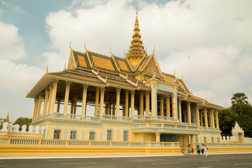 Naklejka premium Cambodia Royal Palace, Moonlight Pavilion