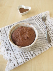 Nougat Mug Cake