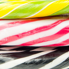 abstract background made multicolor lollipops © jan_S