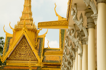 Cambodia Royal Palace, The Throne Hall