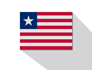 liberia long shadow flag