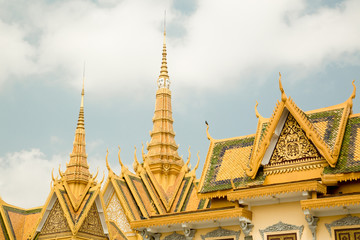 Fototapeta premium Cambodia Royal Palace, The Throne Hall