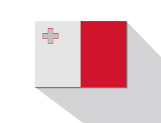 malta long shadow flag