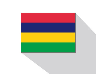 mauritius long shadow flag