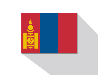 mongolia long shadow flag