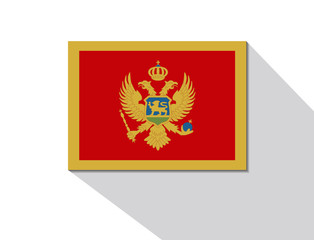 montenegro long shadow flag
