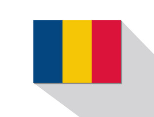 romania long shadow flag