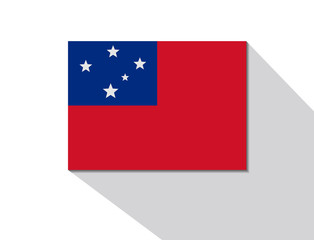 samoa long shadow flag