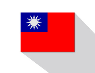 taiwan long shadow flag