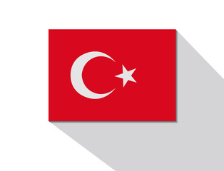 turkey long shadow flag