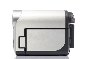 Video Camcorder on White background