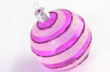 Chrismas decoration on white background