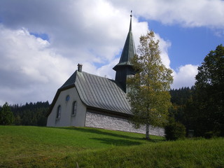 Fototapeta na wymiar Eglise suisse