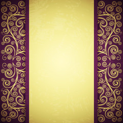 Vintage floral background