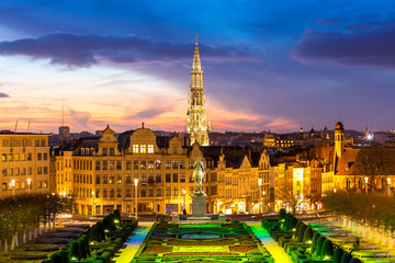 Brussels Cityscape Belgium