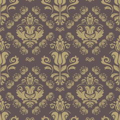 Seamless Orient Vector Background