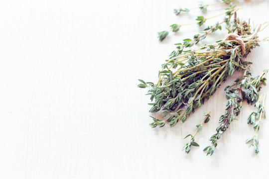 Dried herbs thyme