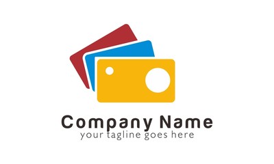 Abstract Camera Shutter Logo Vector