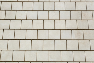 Texture di mattonelle bianche