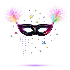 Venetian carnival mask - 82253815