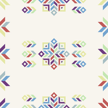 geometric ornamental background. seamless pattern