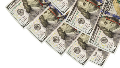 hundered cutout - Stock Image