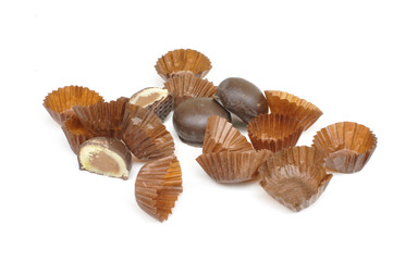 Manger des chocolats