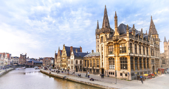Belgium. medieval Ghent
