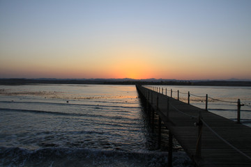 Fototapeta premium Sonnenuntergang in Marsalam