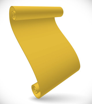 Stylish 3d Papyrus, scroll, parchment