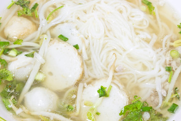 Fish meatball Noodle