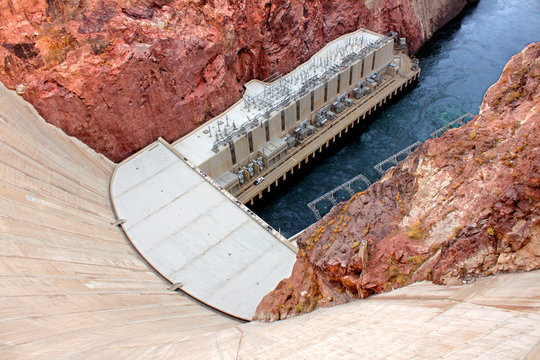 Hoover Dam in Southwest USA